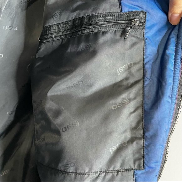 Ossi Ski Vintage Jacket Color Block Belted - Picture 11 of 13